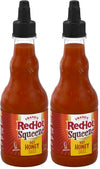 Franks RedHot Squeeze Hot Honey Sauce, 12 fl oz (Pack of 2)
