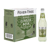 Fever-Tree Ginger Beer Mixer - Premium Quality, 500 ML Bottles, Pack of 8, Clear, No Artificial Sweeteners or Colors