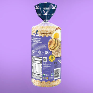 Lundberg Gluten-Free Brown Rice Organic Rice Cakes -- 8.5 oz