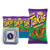 Takis Crunchy Fajitas Tortilla Chips 4-Pack, 9.9 oz Bags, Hot Chili Pepper Flavor