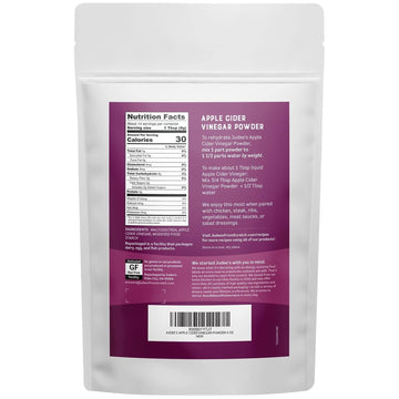 Judees Apple Cider Vinegar Powder - Gluten-Free, Keto-Friendly - 4 oz