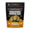 Top Fox Snacks - Organic Pop-Roasted Pumpkin Seeds I Healthy Protein Snacks- Gluten Free- Keto And Vegan Friendly (Bbq, 3.5Oz - 2 Pack)