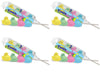 Peeps Marshmallow Rainbow Pop, Peeps on a Stick 4 Ct (Pack of 4)