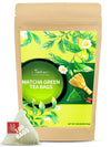 Teelux Matcha Green Tea Bags, Classic Premium Japanese Matcha + Sencha Green Tea, Super Antioxidant, Zero Calories, Caffeinated,
