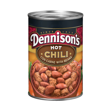 Dennison'S, Hot Chili Con Carne With Beans, 15Oz Can (Pack Of 6)