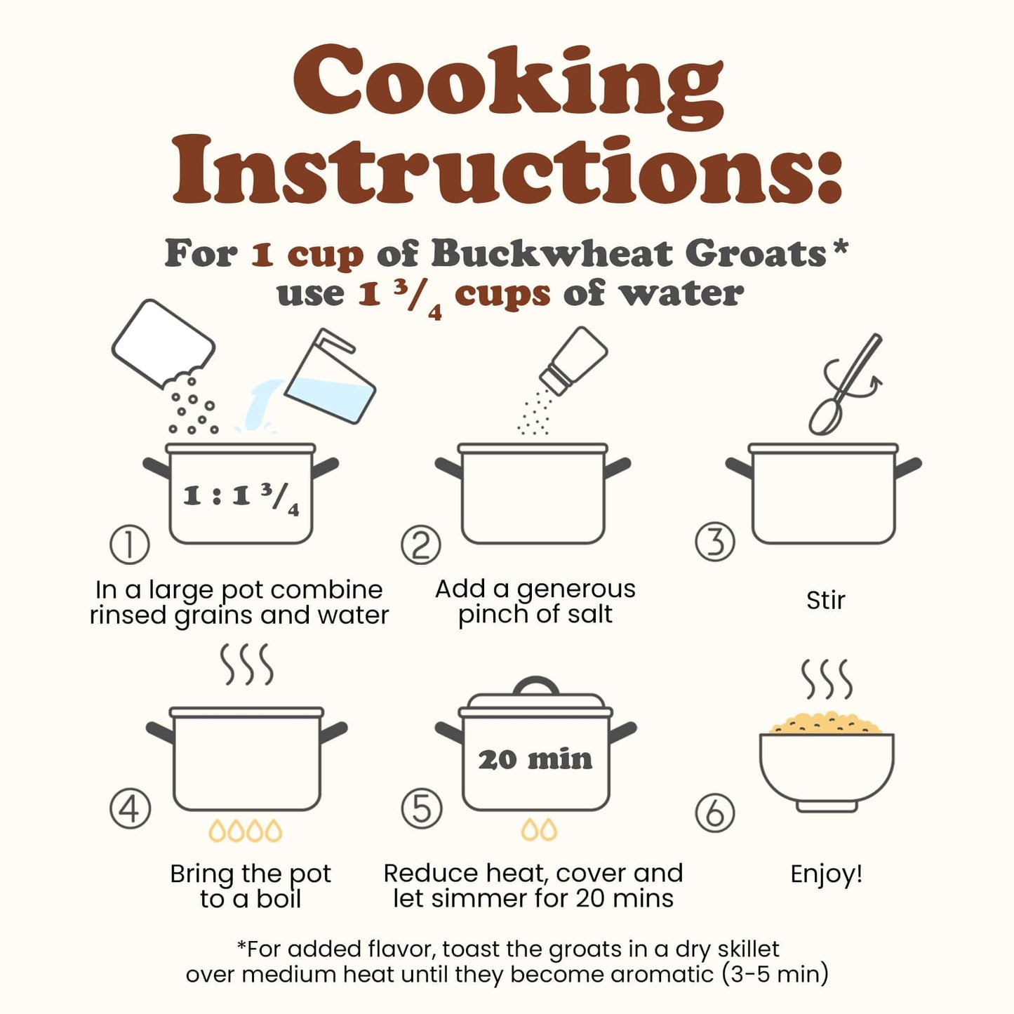 Food To Live - Gluten Free Organic Buckwheat Groats, 5 Pounds - Hulled Raw Non-Gmo Whole Grain. Quick-Cooking. Perfect For Kasha