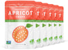 Natures Turn Freeze-Dried Fruit Snacks Sour Apricot Crisps Pack of 6 (0.53 oz Each)