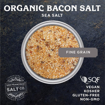 Organic Bacon Flavored Salt 2 lbs. by San Francisco Salt Company