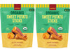 generic ORGANIC SnakYard Sweet Potato Sticks Vegan,2-Pack, 17.oz Each (2.82oz X 6 per bag)