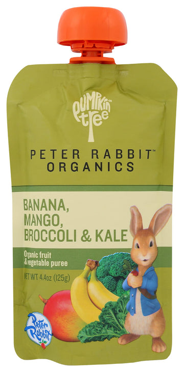 Peter Rabbit Organics Baby Kale Broccoli Mango, 4.40 Oz