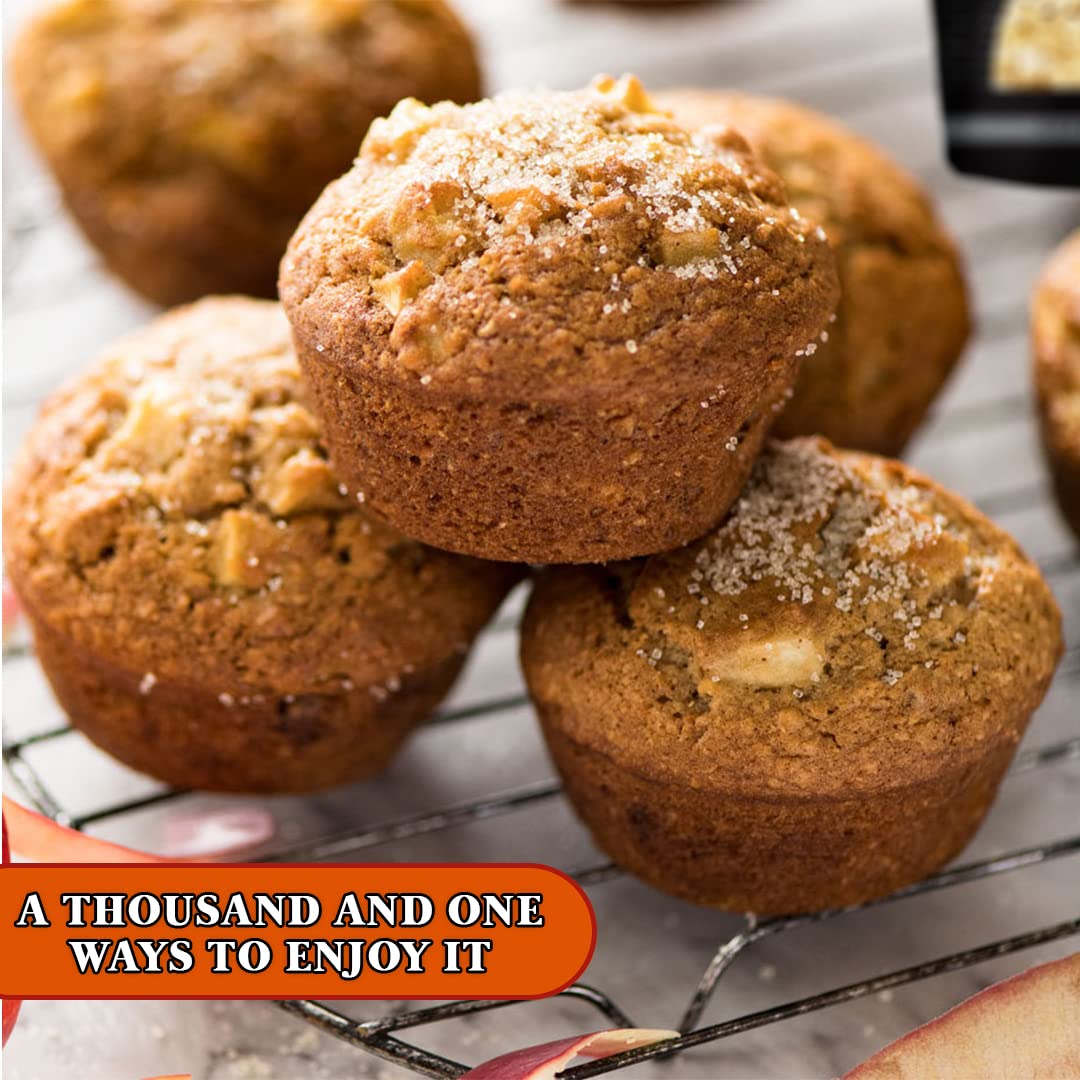 Presto Sales Dried Apple Cubes 48 Oz | All Natural Dried Fruit Snack | Vegan, Non-Gmo Dehydrated Fruit | Packed Fresh In Resealable 3 Lbs Pouch Bag