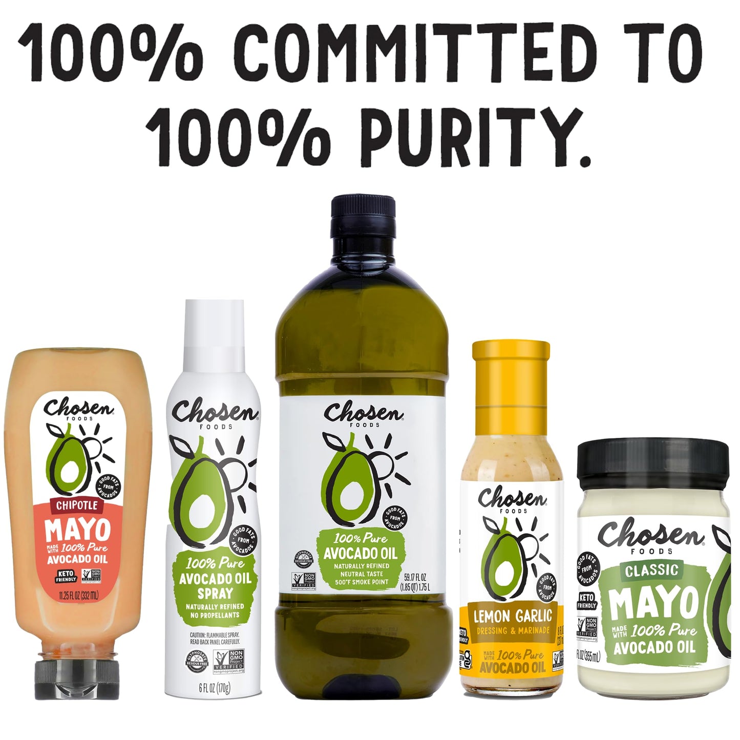 Chosen Foods, Avocado Oil, 16.9 Fl Oz