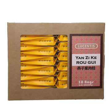 30 Teabags (Yan Zi Ke Rou Gui) Rock Oolong Tea Cinnamon Da Hong Pao 8.81Oz (250G) China Wuyi Mountain Loose Leaf Tea Strong Cinn