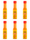 Mexico Lindo Red Habanero Hot Sauce | Real Red Habanero Chili Pepper | 78,200 Scoville Level | Enjoy With Mexican Food, Seafood & Pasta | 5 Fl Oz Bottles (Pack Of 6)