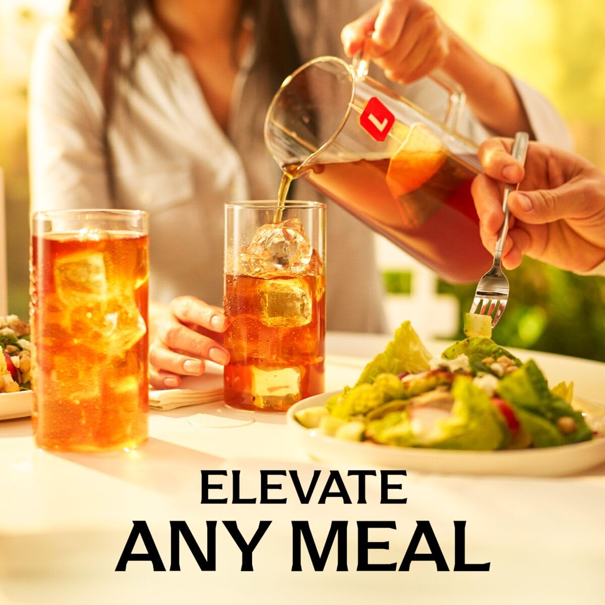 Lipton Southern Sweet Iced Tea Bags, Family Size Zero Calories, 132 Total Bags (22Ct - Pack Of 6)