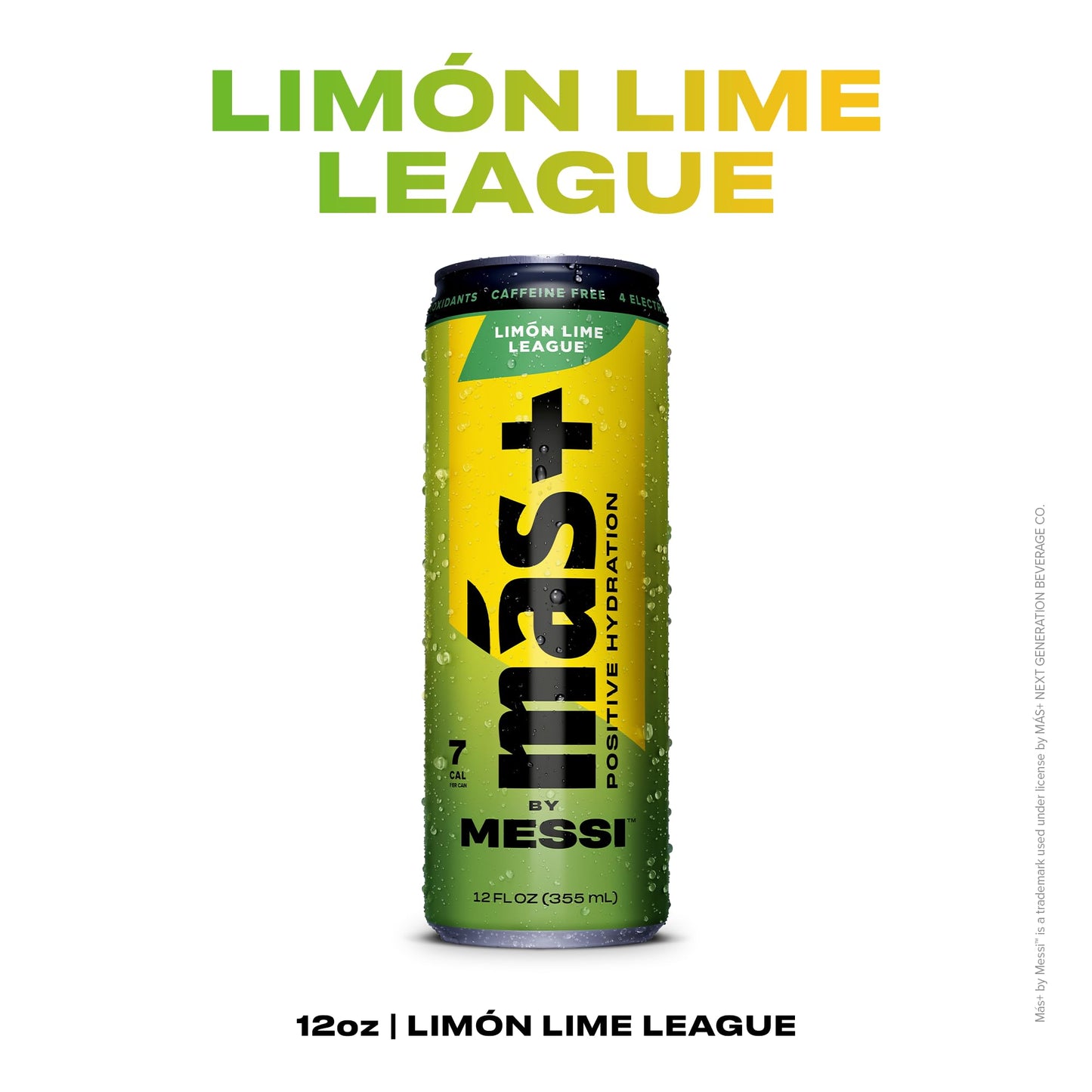 M S+ By Messi 12Oz Variety Pack, Sports Drink & Hydration Beverage, Natural Flavors With Vitamins And Electrolytes, No Artifici