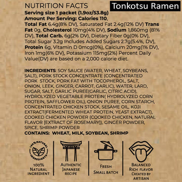 Kitchen Kurume Tonkotsu Ramen Broth Concentrate (Pack Of 6) & Miso Ramen Soup Base Concentrate (Pack Of 4) Assorted, Made In Usa