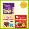 Shastha Rice Sevai Combo Pack B - (Finger Millet sevai 200g- 2 Pkts, Multi Millet Sevai 200g - 2 Pkts & Red Rice Sevai 200g - 2