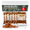 Jerky-n-Spice Uncle Buds Deep Fried Peanuts In Shell 6-Pack - Crunchy Garlic, Hot & Spicy, Organic, Salted Snacks