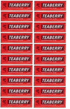 Teaberry Chewing Gum - Classic Retro Nostalgic Yummy Flavor Originated By Clarks Finally Back - Gerrits Tea Berry Flavor (20 Pac