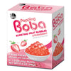 J WAY Bursting Popping Strawberry Boba Pearls, Strawberry Syrup, Non-Dairy, Fat-Free Popping Tapioca Boba for Beverages, Sweets,