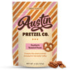 Southern Roasted Pecan Pretzels - 4 Oz Gourmet Snack, Crunchy Bite-Sized with Rich Butter Toffee Coating - A Taste of Texas in E