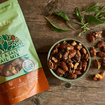 Lark Ellen Farm Sweet and Salty Nut and Seed Trail Mix, Gluten Free, Organic, Vegan, 8 oz, 3 Pack