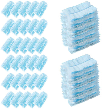Kmakii Disposable Duster Refills Bulk Heavy Duty Dusters Refills Blue Replacement Head 30 Counts