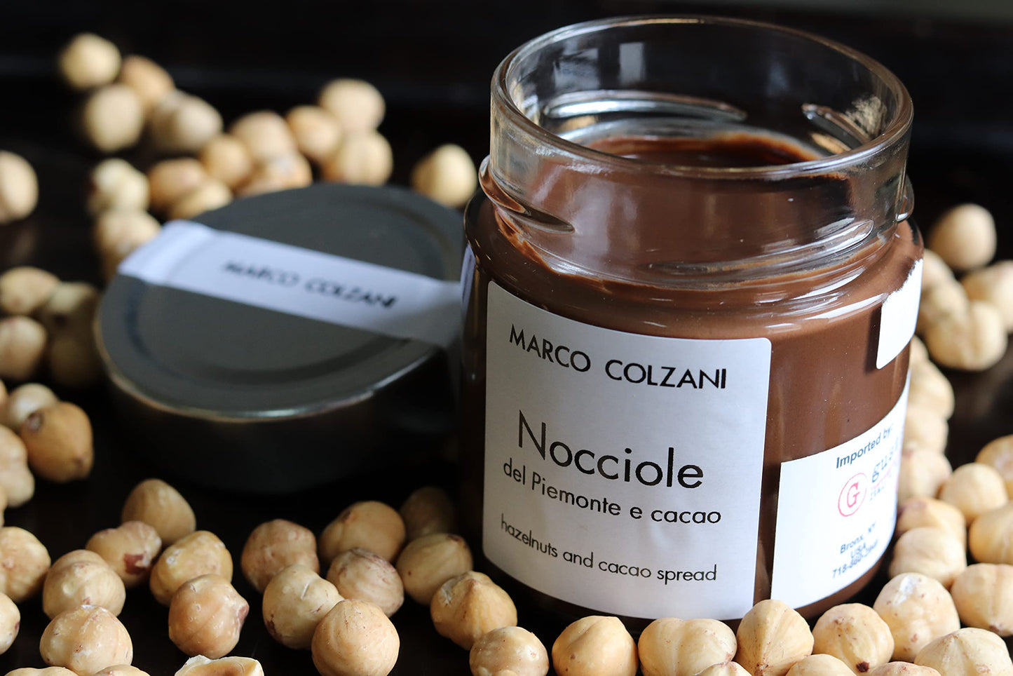 Gustiamo Chocolate Hazelnut Cream, 260 gr - 9.2 oz, Lombardia, Italy, Model S-PL-449