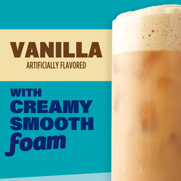 Maxwell House Iced Vanilla Latte With Foam All In One Drink Mix, 5.92 Oz, 6 Packets