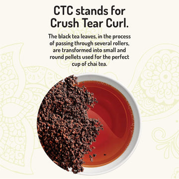 Tea India Ctc Assam Loose Leaf Black Tea Strong, Full-Bodied Flavorful Blend Of Premium Black Tea Made With Natural Ingredients