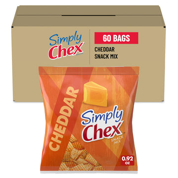 Chex Cheddar Flavor Snack Mix, 1.75-Ounce Single Serve Bags (Pack of 60)