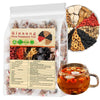 Ginseng Five Treasure Tea - Kidney Wubao Tea, Ginseng Kidney Teas Formula Five Treasure Red Date Natural Chinese Herbal Teas, te