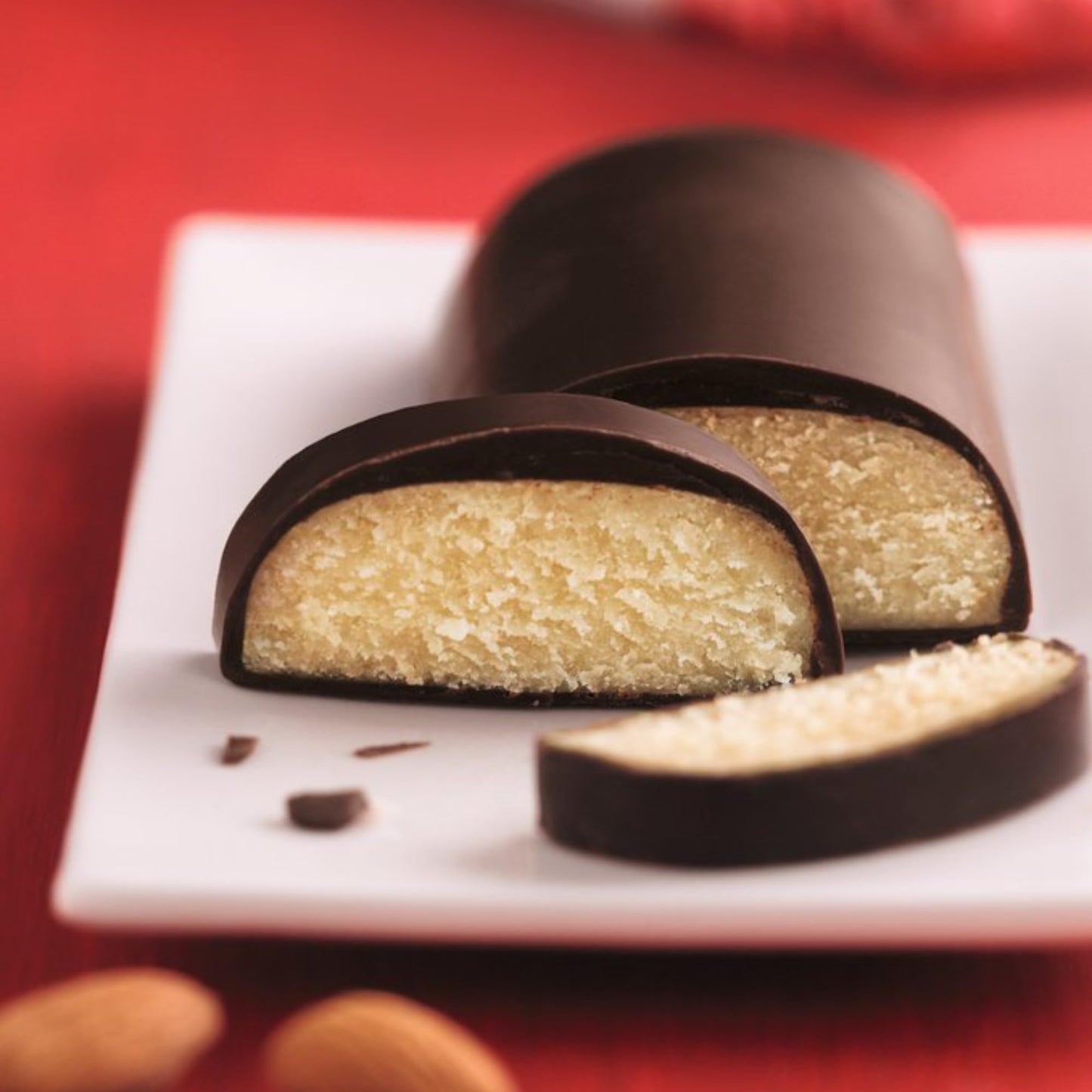 Niederegger Classic Marzipan Loaf Coated with Crisp & Dark Chocolate - 75g/2.6 oz | Ultimate Marzipan Masterpiece, Premium Quali