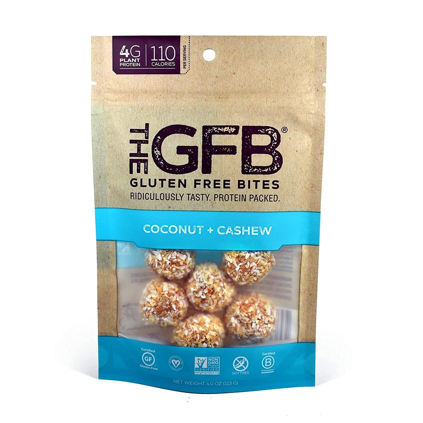 The GFB Gluten Free (3-Pack) 4 oz (Coconut & Cashew)