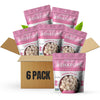 AshaPops Himalayan Pink Salt Flavored Popped Water Lily Seeds, 1 oz (Pack of 6) - Gluten-Free, Vegan, Paleo, Nut-Free, Corn-Free