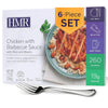 HMR Chicken with Barbecue Sauce Entr e | Pre-packaged Lunch or Dinner | Ready to Eat | 19g of Protein | Low Calorie Food | 7.2o