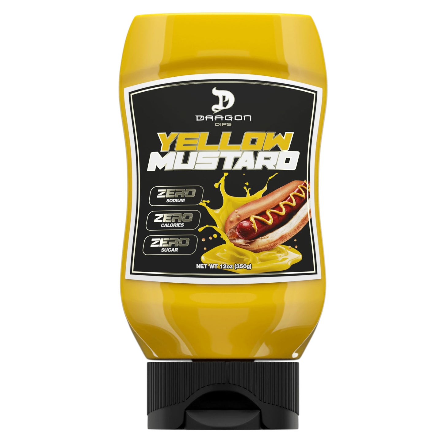 Dragon Pharma Dragon Dips, Zero Calories, Zero Sodium, Condiments and Sauces Designed for Everyday Meals Without Compromise (Mus
