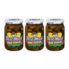 Best Maid Pickles - 9-Item Assortment of Dill, Sweet, Bread & Butter, Okra, and Specialty - 3 or 6 Packs (3 Pack, Whole Sour Pic