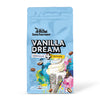 Java Factory Vanilla Dream Flavored Ground Coffee Bag - Vanilla and Butter Toffee Brew, Made with 100% Arabica Beans - Flavor En