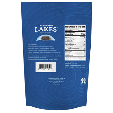 Thousand Lakes Minnesota Grown Wild Rice - 3 Pounds (48 Ounces) - Bulk Pouch | 100% Wild Rice | All Natural