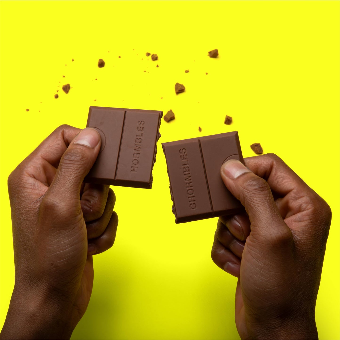 Hormbles Chormbles Protein Candy Bars, Classic Milk, 10g Protein, 0g Sugar, 150 Calories, Milk Chocolate Candy With Crunchy Piec