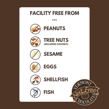 Vermont Nut Free Chocolates Covered Mini Twist Pretzels (Assorted) 7 Ounces, Nut-Free, Egg-Free, Kosher