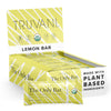 Truvani Plant Based Snack Bar | Lemon Bar 12 Pack | 6G Protein | Usda Organic And Vegan | The Only Bar | Dairy, Soy, And Gluten