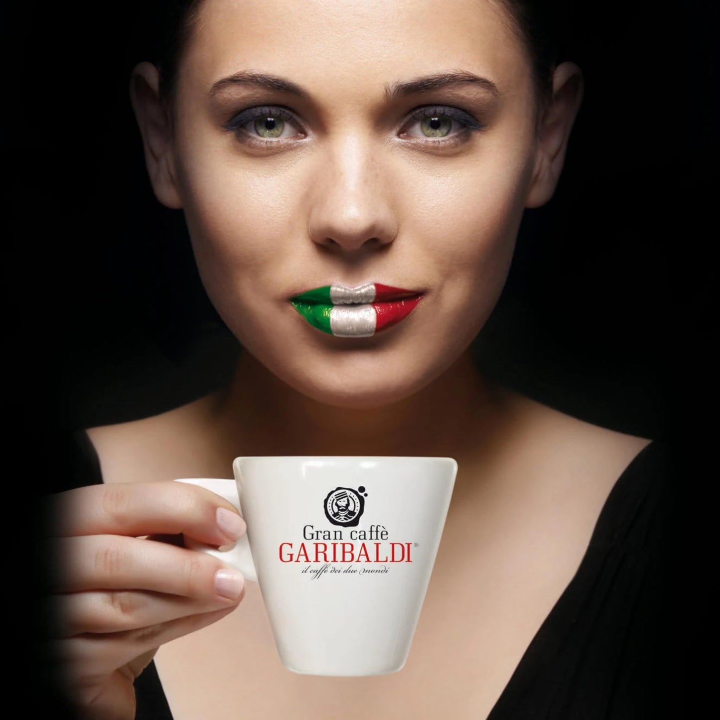 Caffè Garibaldi Espresso Pods, Italian Roasted Coffee, Compatible with Nespresso, 200 Aluminum Cups, Full-Bodied Crema