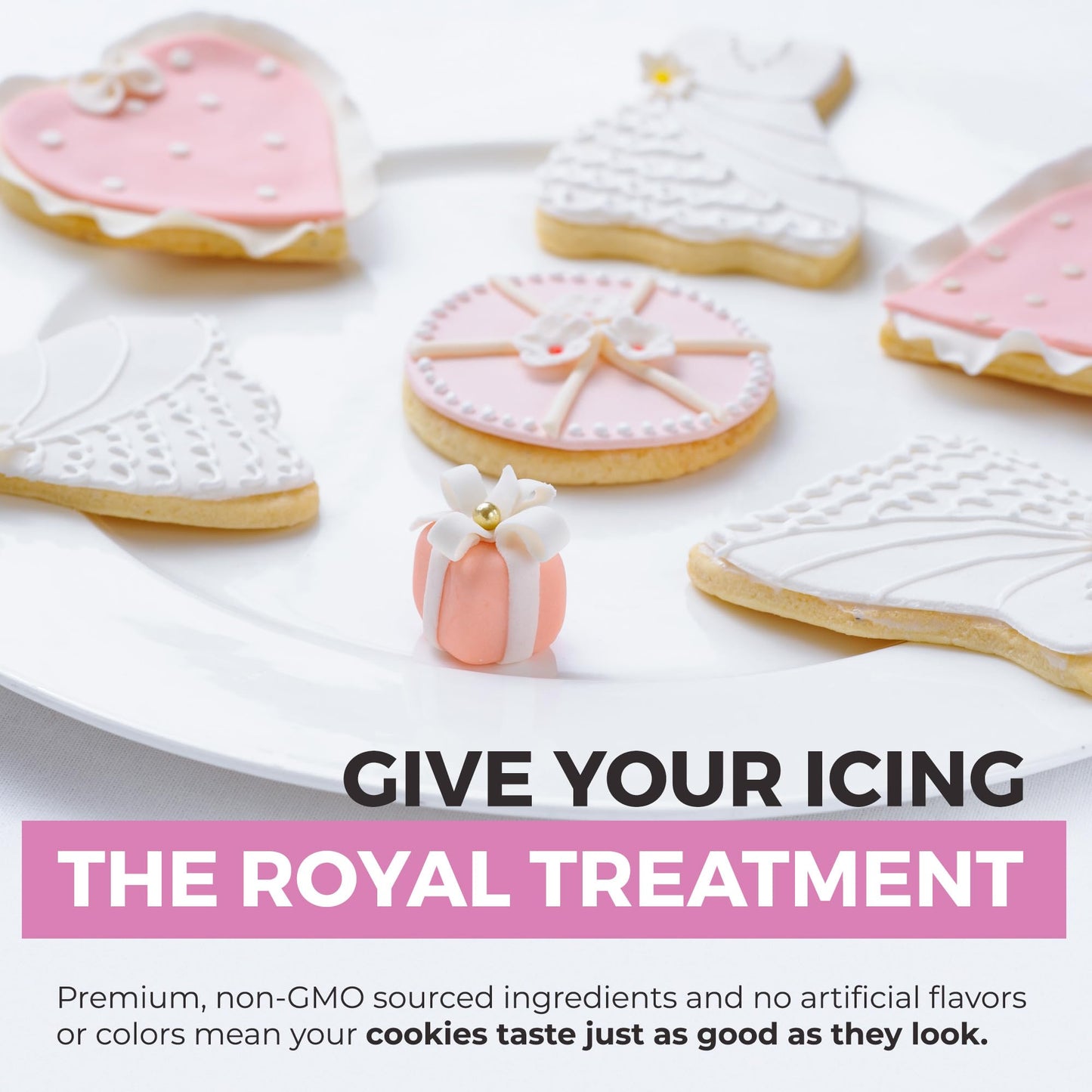 Meringue Powder (5Lb) For Royal Icing, Premium Quality, High Egg White Formula, Create Incredible Royal Icing Or Frosting For Su