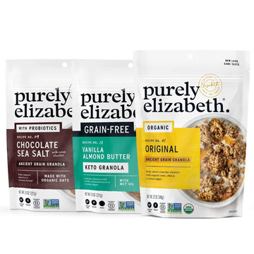 Purely Elizabeth Ancient Grain Granola, Variety Pack, (3 Ct.)