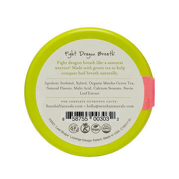 Sen Cha Naturals Green Tea Mints (Pink Dragonfruit, 1.2Oz (Pack Of 6))