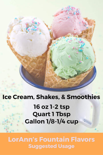 Lorann Cake Batter (White) Flavor Fountain, 4 Oz Bottle