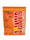 Tonys Chocolonely Milk Chocolate with Caramel and Sea Salt - Belgium Chocolate, Fairtrade & B Corp Certified - 4.44 OZ (1 Pouch